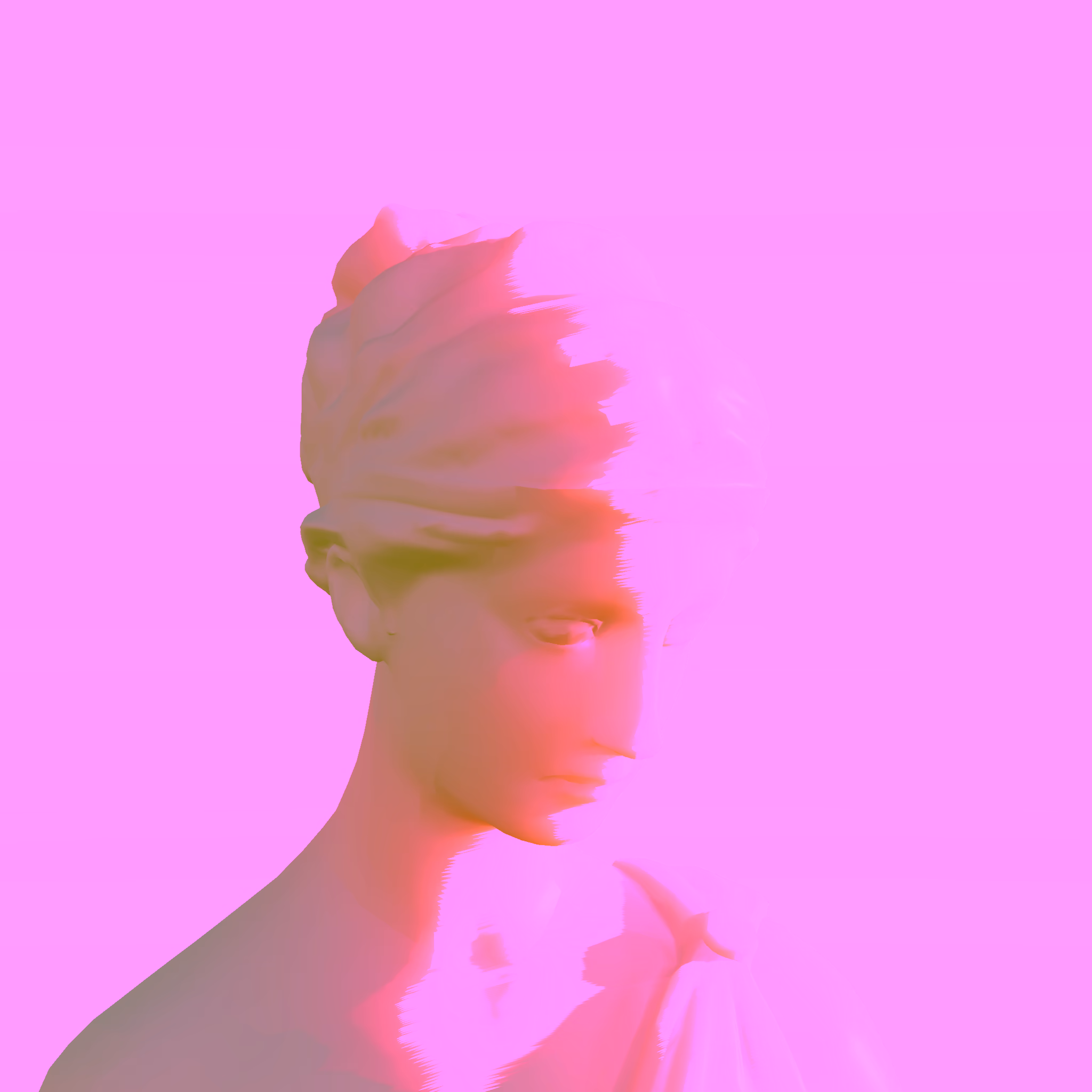Linear sampling compared with PCF sampling of the light distance texture